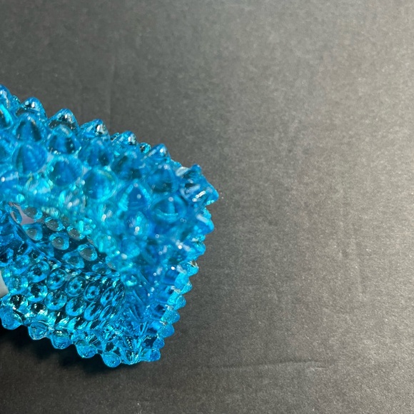 SET OF 2 ICE BLUE HOBNAIL VOTIVE TEA LIGHT CANDLE HOLDERS ? FENTON - Picture 11 of 14